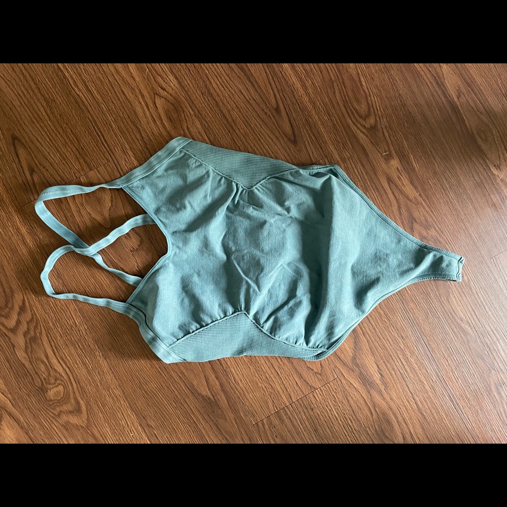 Free People x The Class Good Karma Bodysuit in Vintage Glacial Mist M/L